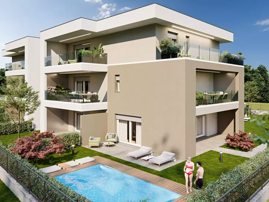 Immagine 8 di Appartamento in vendita  in via obizzone snc a Bernareggio