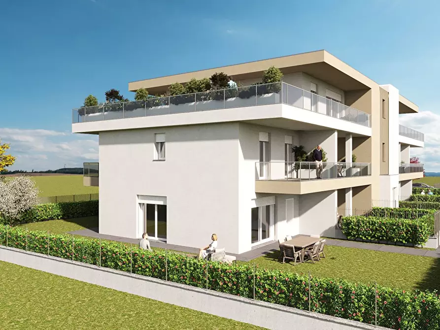 Immagine 5 di Villetta a schiera in vendita  in Via Leonardo Da Vinci 11 a Bernareggio