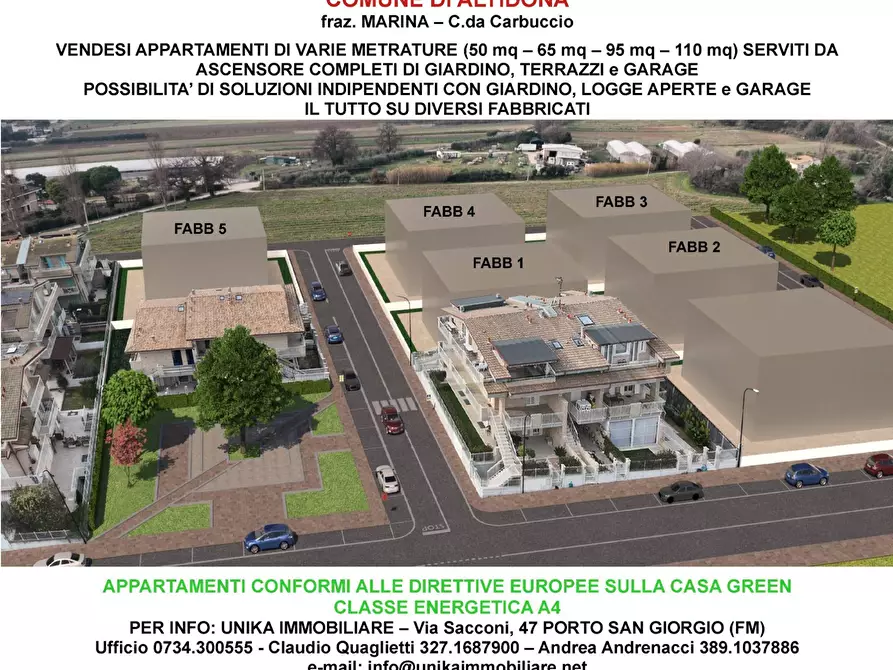 Immagine 1 di Appartamento in vendita  a Altidona