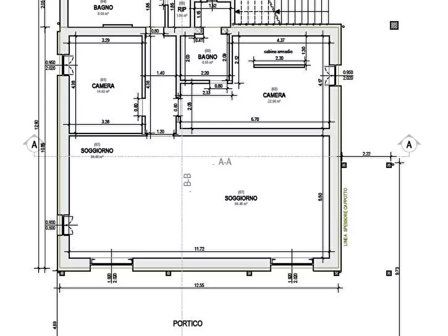 Immagine 9 di Casa indipendente in vendita  snc a Fermo