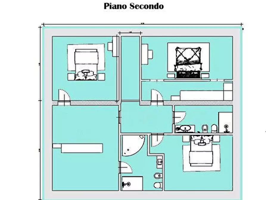 Immagine 15 di Casa indipendente in vendita  snc a Fermo