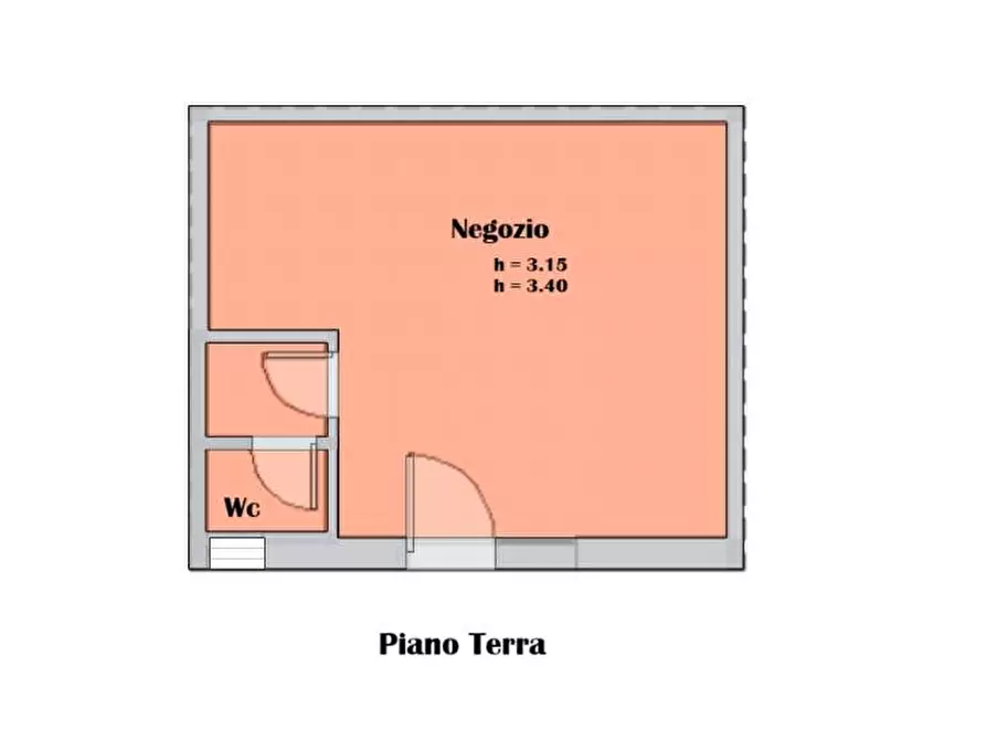 Immagine 1 di Locale commerciale in vendita  snc a Porto San Giorgio