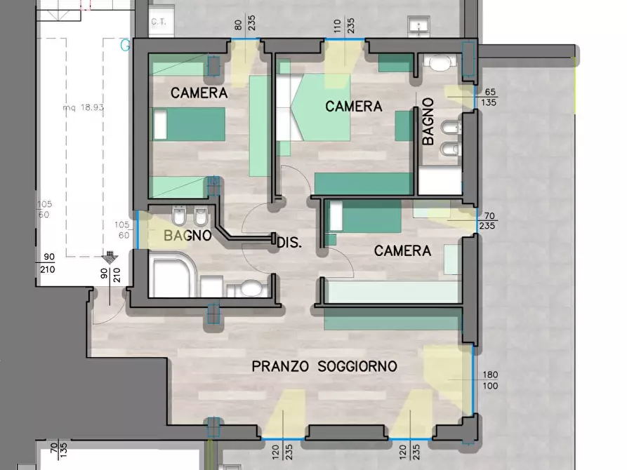 Immagine 1 di Appartamento in vendita  snc a Altidona