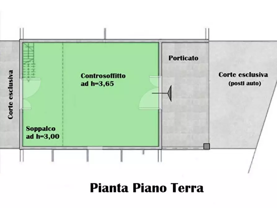 Immagine 2 di Locale commerciale in vendita  snc a Porto San Giorgio