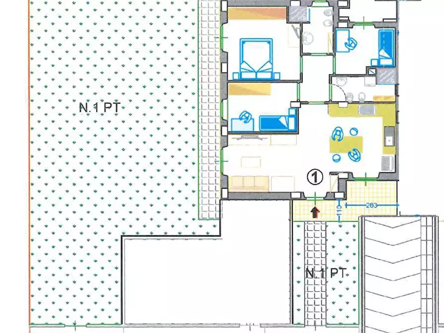 Immagine 1 di Appartamento in vendita  92 a Fermo