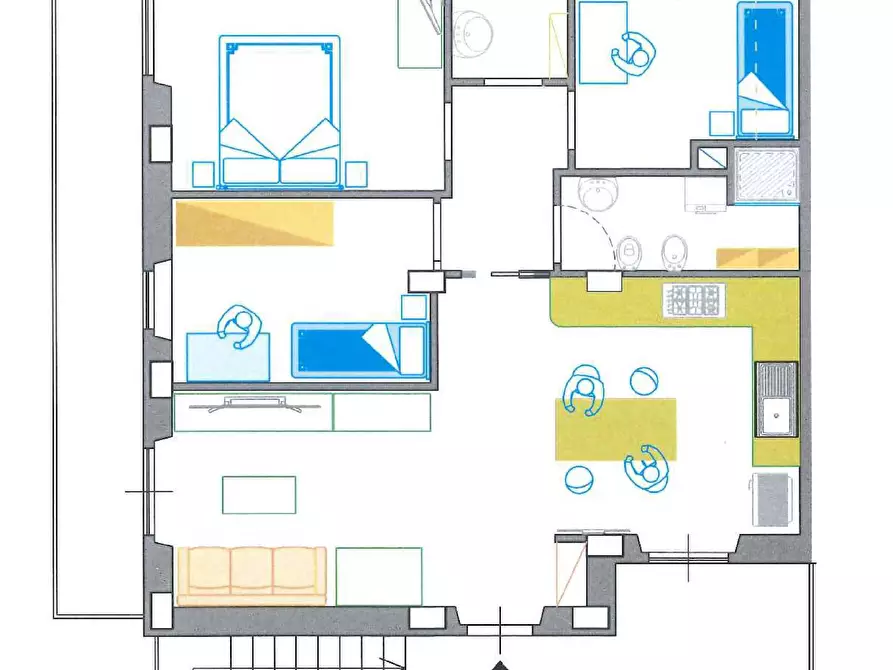 Immagine 1 di Appartamento in vendita  92 a Fermo