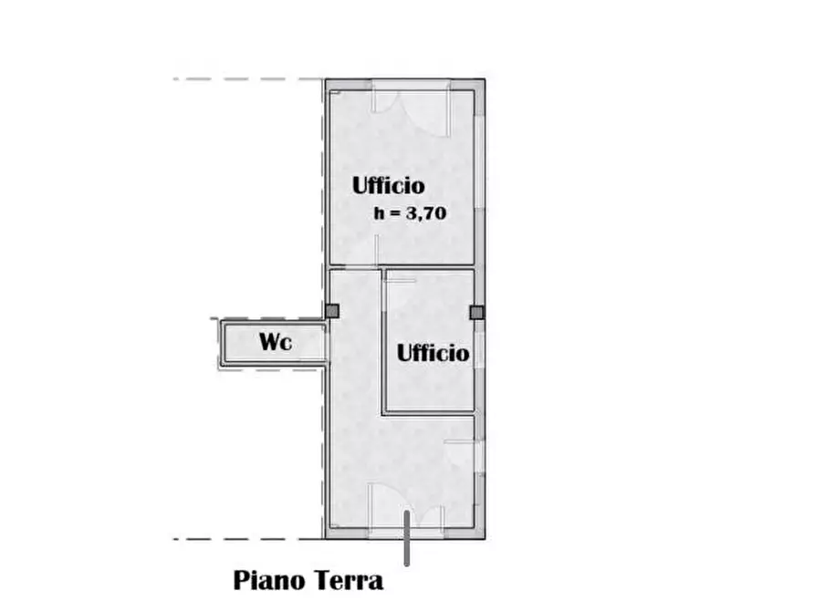 Immagine 8 di Locale commerciale in vendita  snc a Fermo