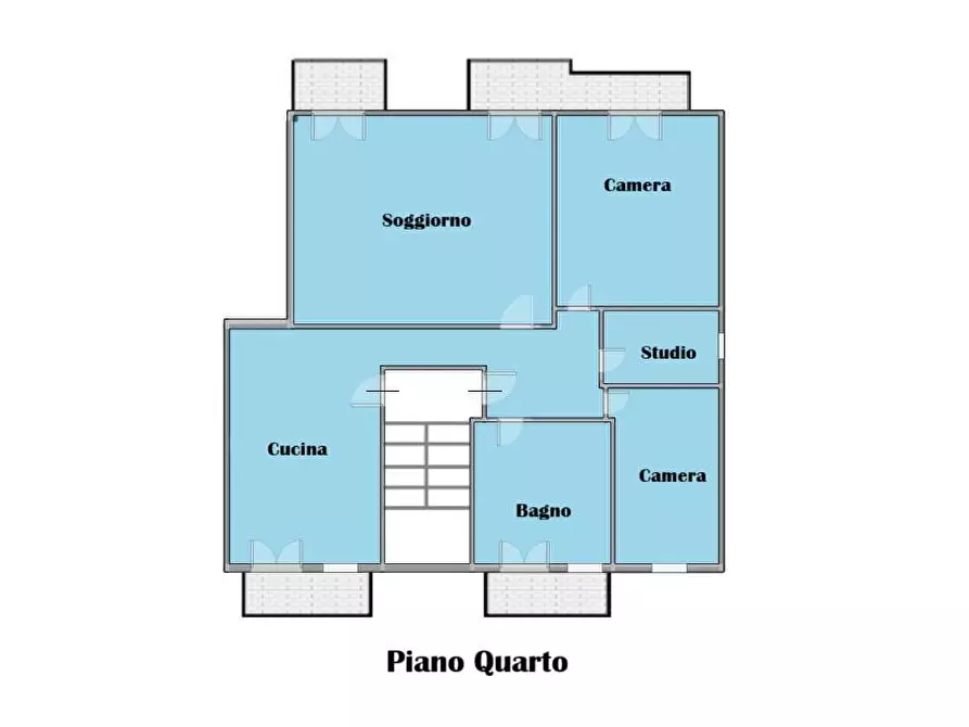 Immagine 1 di Appartamento in vendita  snc a Porto San Giorgio