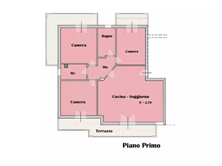 Immagine 7 di Appartamento in vendita  snc a Santa Vittoria In Matenano