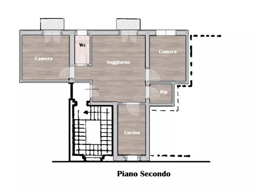 Immagine 5 di Appartamento in vendita  snc a Porto San Giorgio