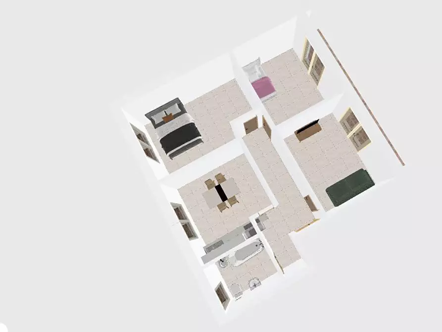 Immagine 3 di Appartamento in vendita  snc a Porto San Giorgio