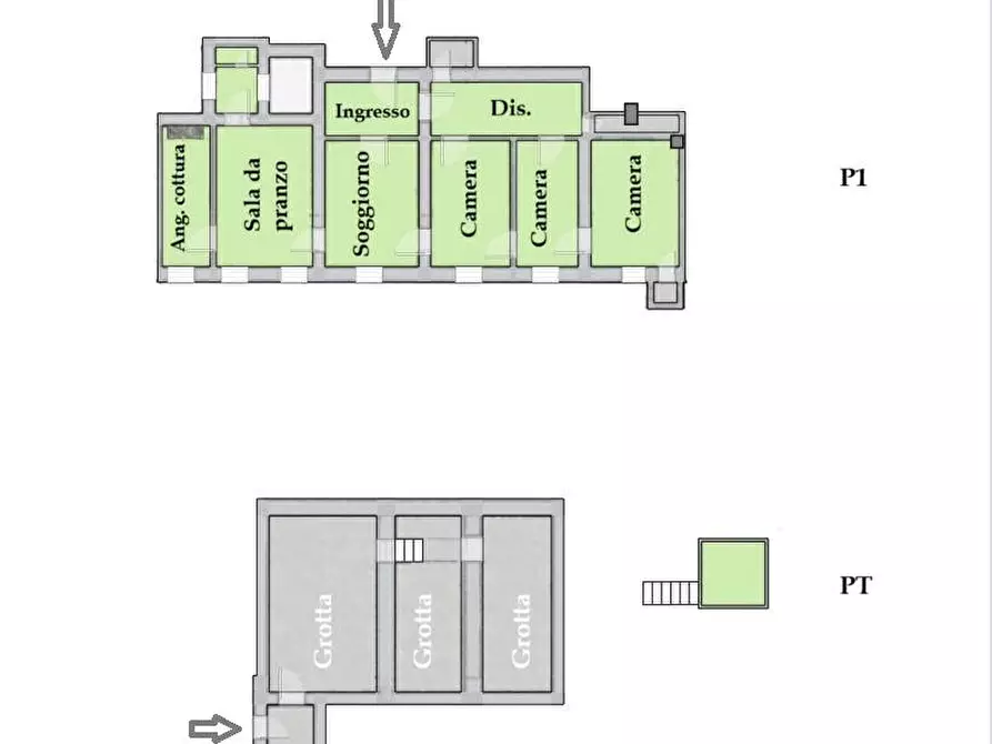 Immagine 1 di Appartamento in vendita  in Via Perpenti snc a Fermo