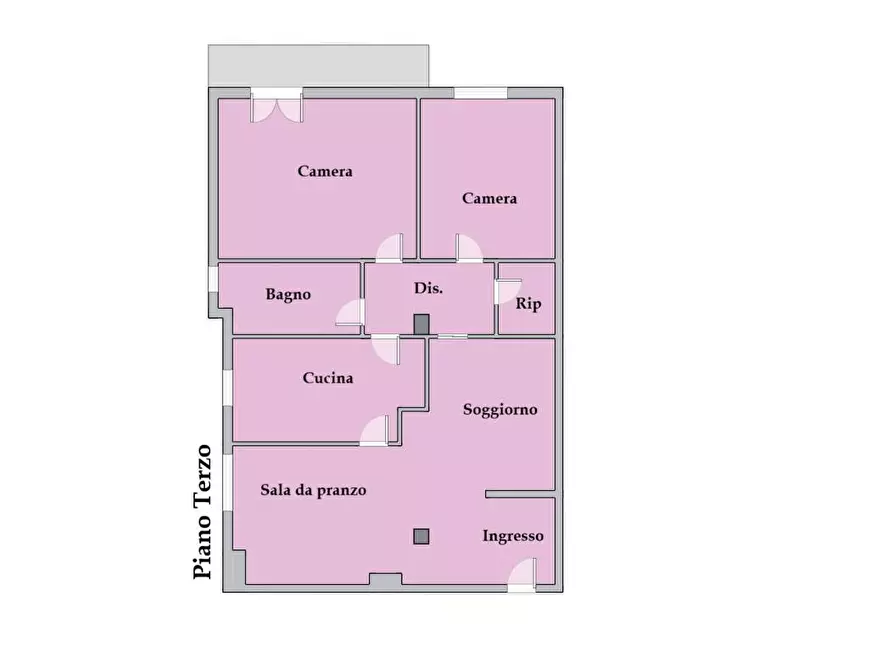 Immagine 15 di Appartamento in vendita  in Viale Felice Cavallotti snc a Montegranaro