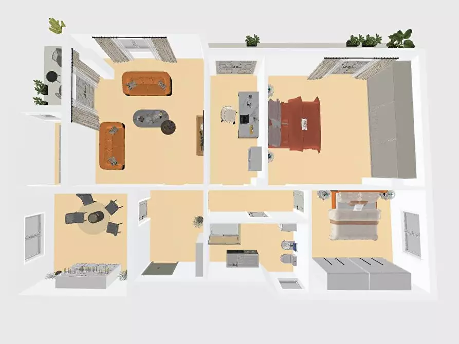 Immagine 3 di Appartamento in vendita  in Via Sacconi 47 a Porto San Giorgio