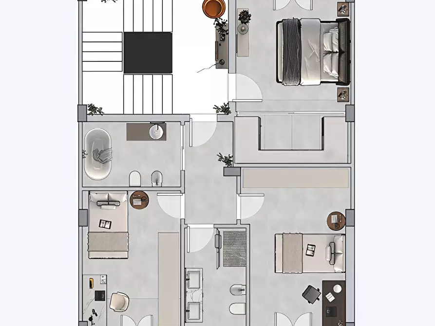 Immagine 4 di Casa indipendente in vendita  in via Gentili snc a Porto San Giorgio