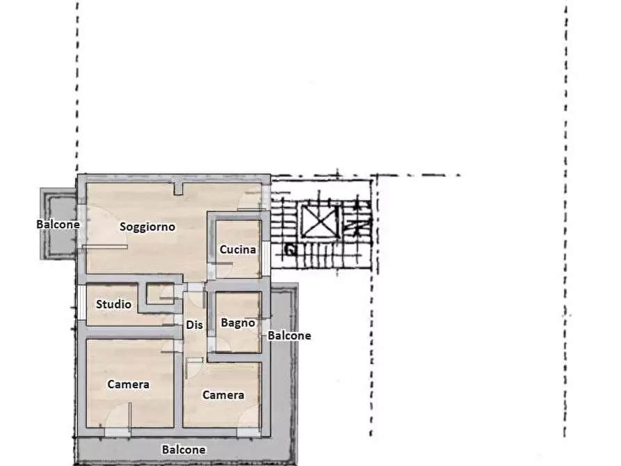 Immagine 22 di Appartamento in affitto  in Via Vincenzo Cardarelli snc a Fermo