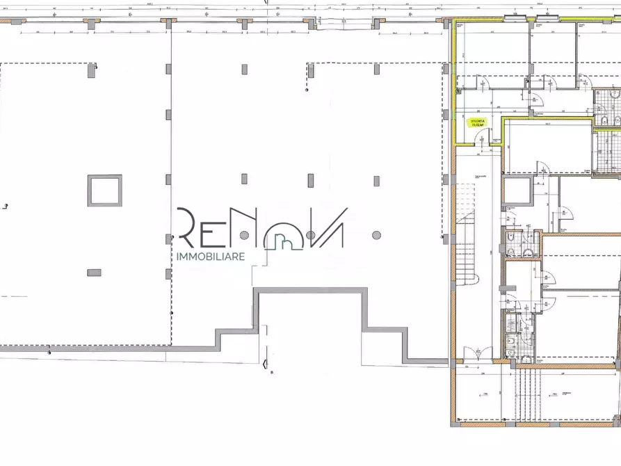 Immagine 13 di Ufficio in vendita  in via Porta Carrese 47 a Teramo