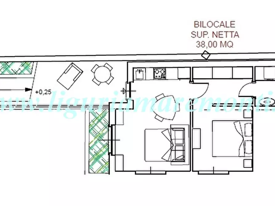 Immagine 9 di Appartamento in vendita  in via gentile 52 a Albissola Marina