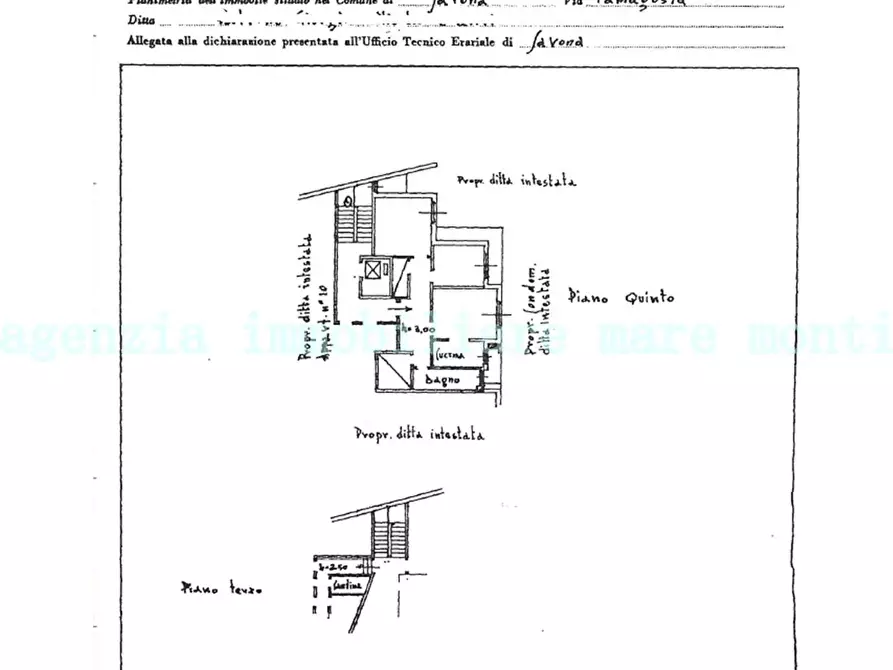 Immagine 2 di Appartamento in vendita  in via famagosta 43r a Savona