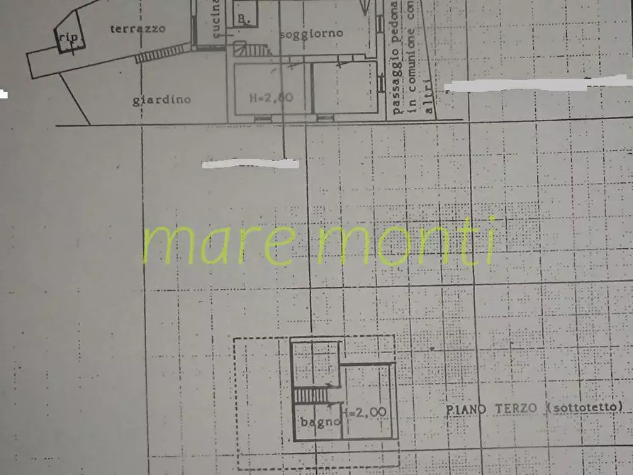 Immagine 2 di Villetta a schiera in vendita  in via santuario a Savona