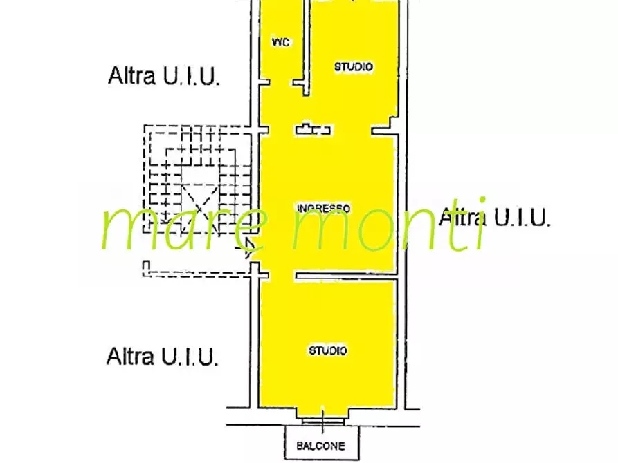 Immagine 2 di Ufficio in affitto  in via tasso 3 a Savona