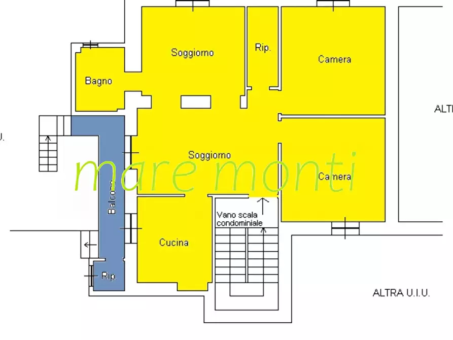 Immagine 2 di Appartamento in vendita  in via marmorassi a Savona