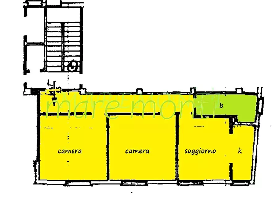 Immagine 2 di Appartamento in vendita  in via tasso a Savona