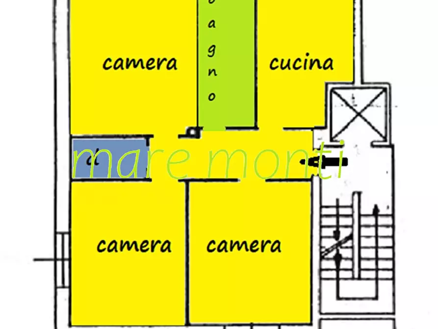 Immagine 2 di Appartamento in vendita  in via stalingrado 25 a Savona