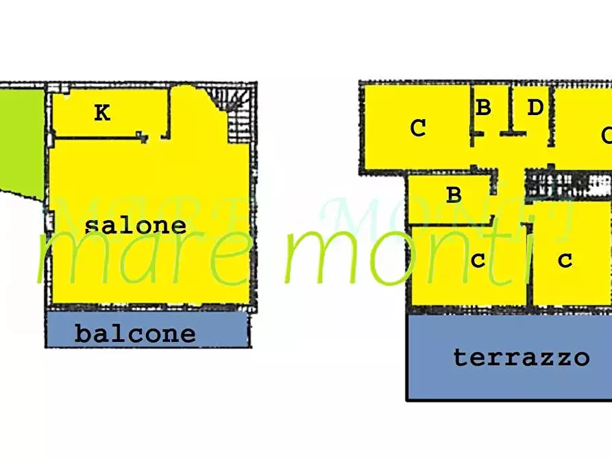 Immagine 2 di Appartamento in vendita  in via la rusca 25 a Savona