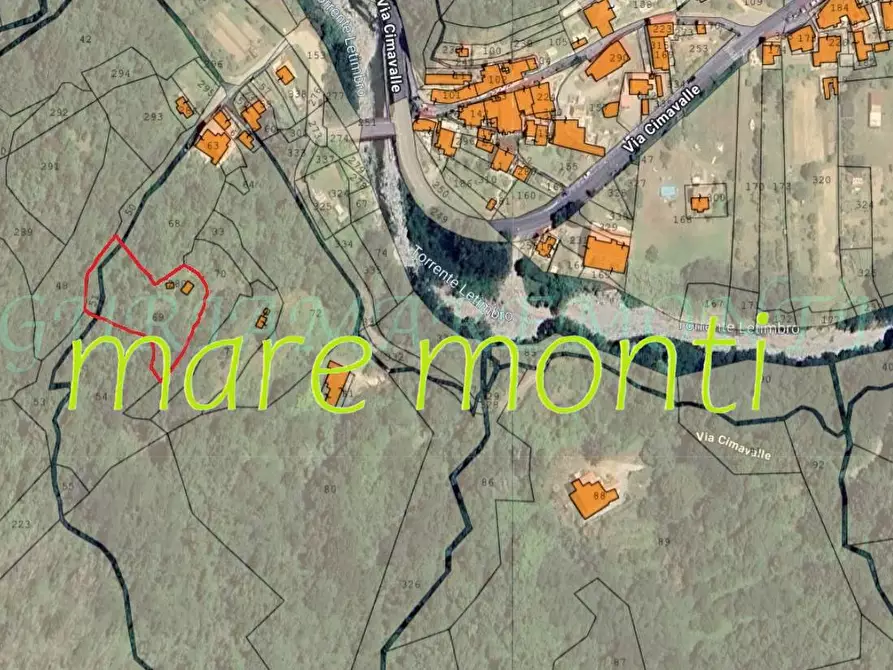 Immagine 2 di Terreno agricolo in vendita  in via cimavalle a Savona