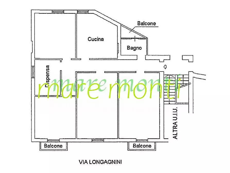 Immagine 4 di Appartamento in vendita  in via longagnini a Quiliano