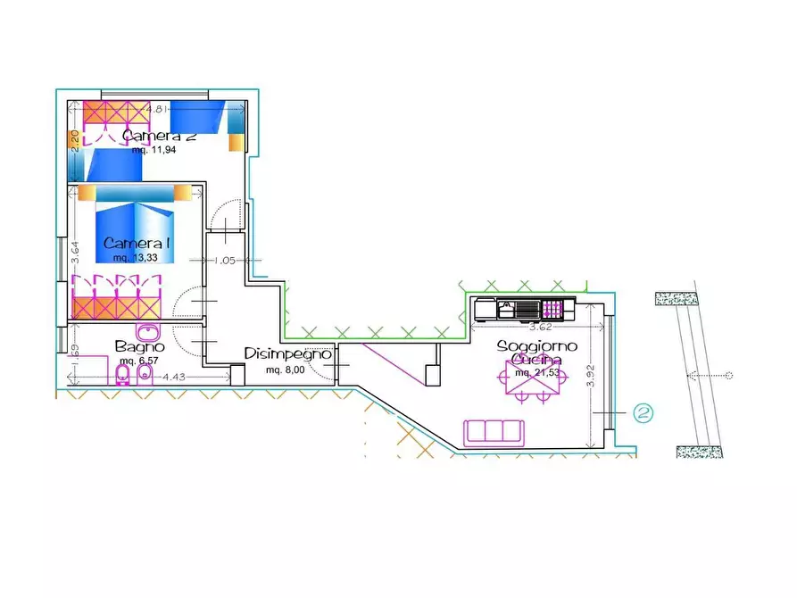 Immagine 1 di Appartamento in vendita  in Via Lombroso a San Benedetto Del Tronto