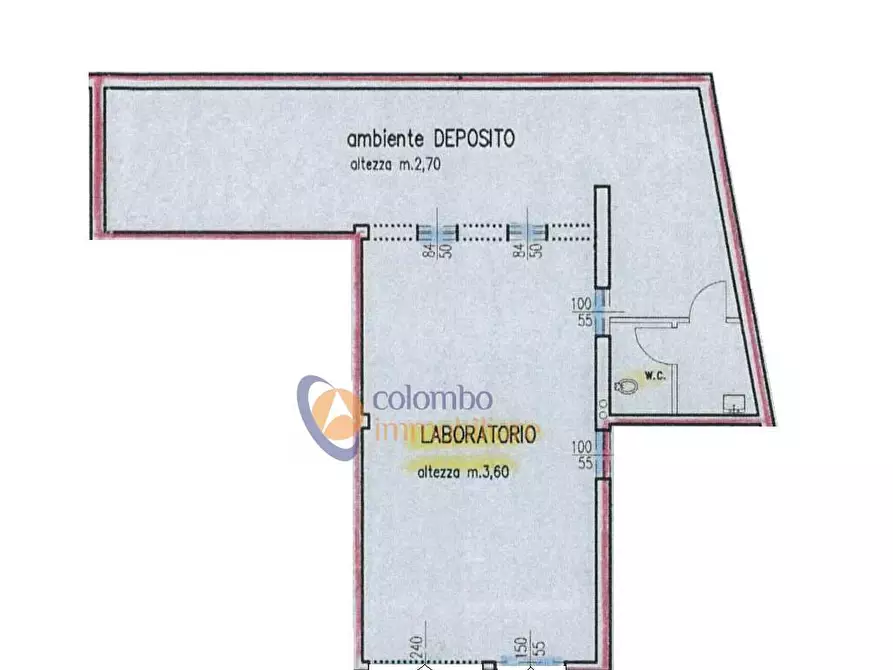 Immagine 8 di Laboratorio in vendita  in via del Gerbone 22 a Busto Arsizio