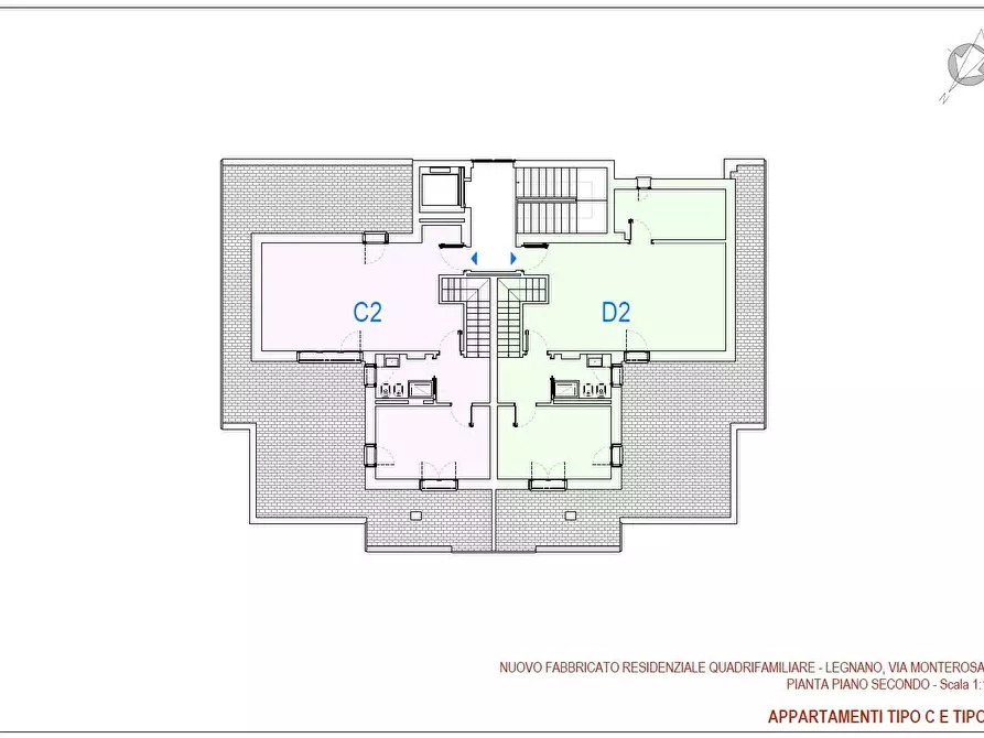 Immagine 6 di Appartamento in vendita  in Via Monte Rosa 39 a Legnano