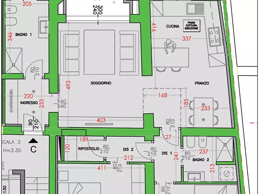 Immagine 8 di Appartamento in vendita  in Via Milano 86 a Legnano