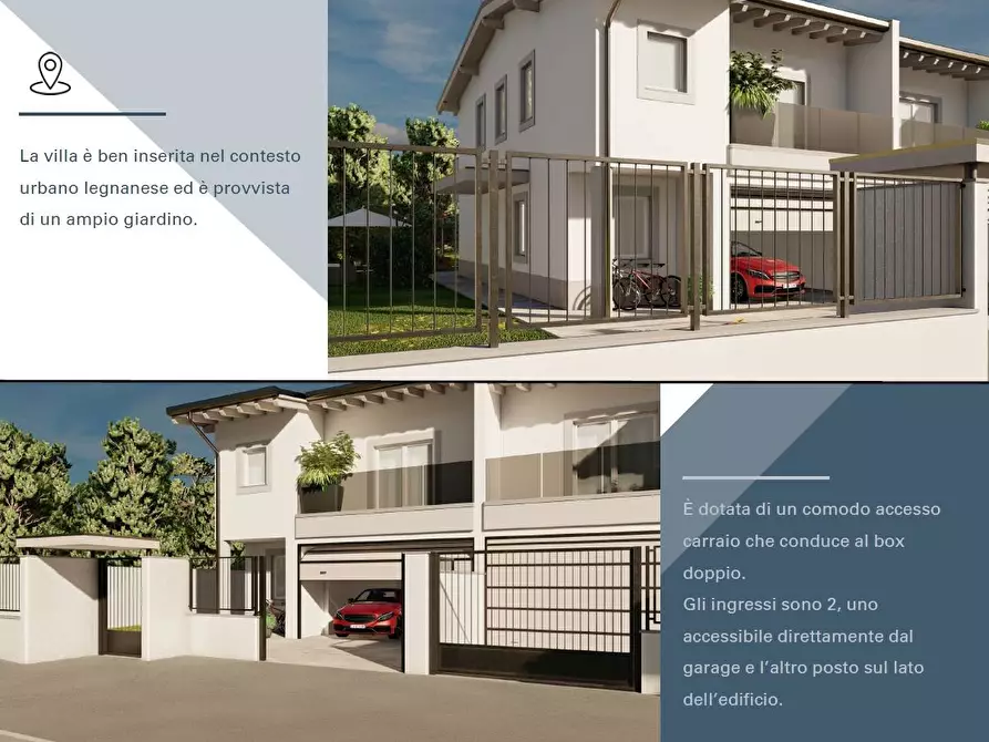 Immagine 34 di Casa semindipendente in vendita  a Legnano