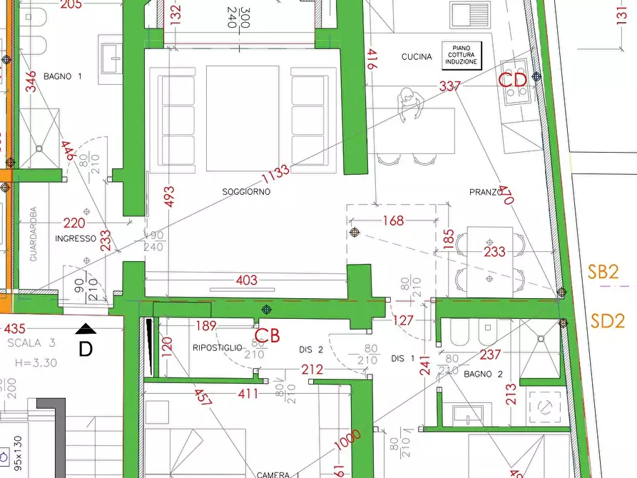 Immagine 10 di Appartamento in vendita  in Via Milano 86 a Legnano