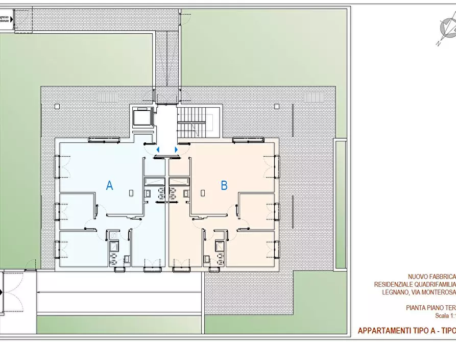 Immagine 5 di Appartamento in vendita  in Via Monte Rosa 39 a Legnano