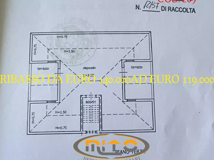 Immagine 35 di Appartamento in vendita  a Telese Terme