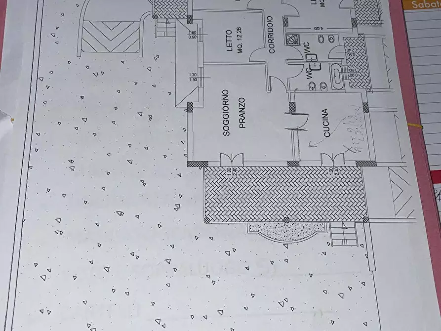 Immagine 54 di Appartamento in vendita  in VIA SCAFA a Castelvenere