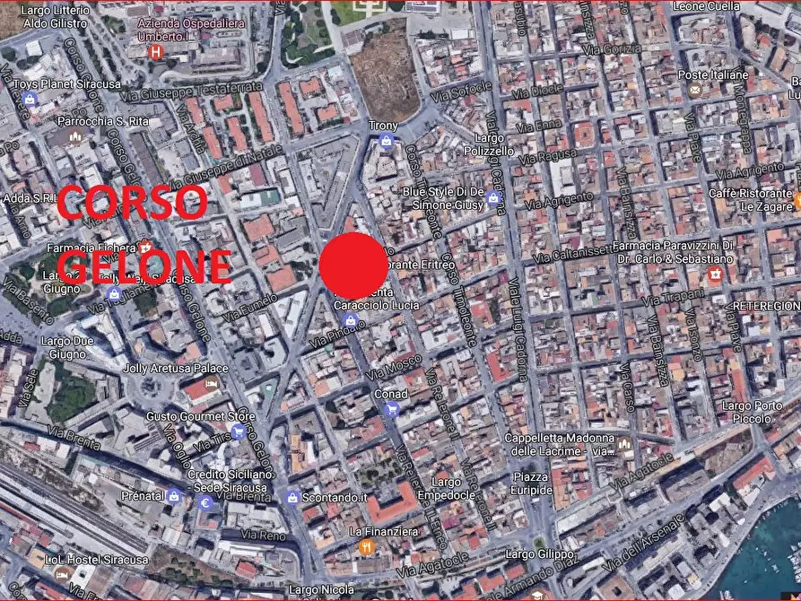 Immagine 4 di Terreno residenziale in vendita  in Corso gelone a Siracusa