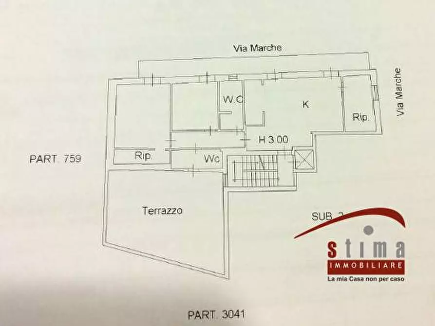 Immagine 14 di Appartamento in vendita  in Via Marche 21 a Siracusa