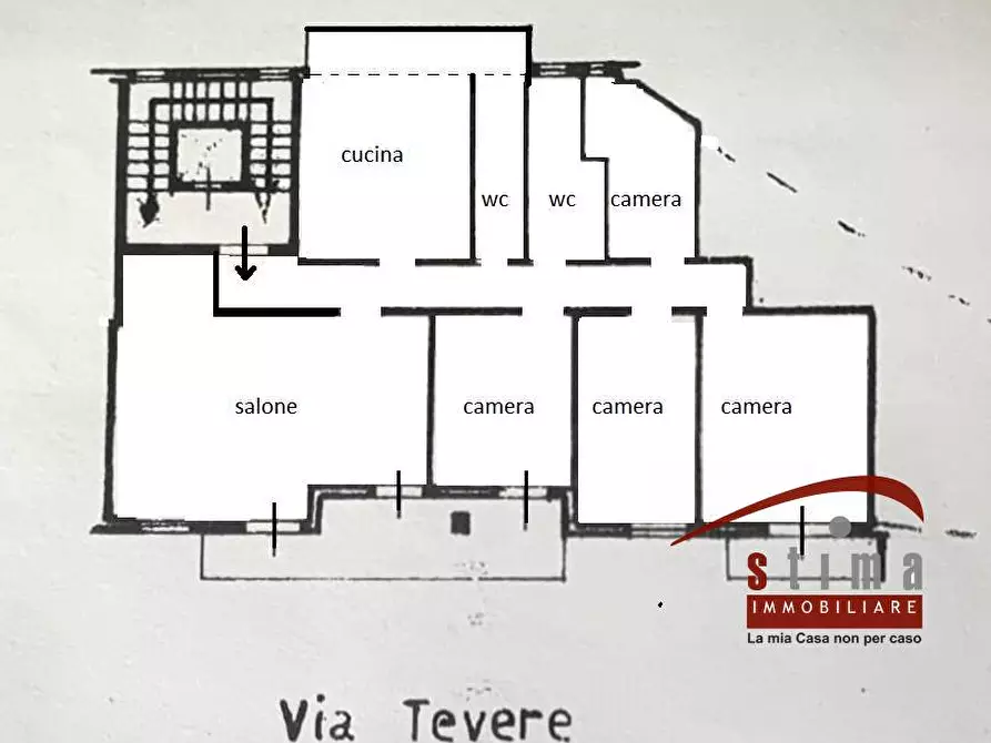 Immagine 1 di Appartamento in vendita  in via Tevere 10 a Siracusa