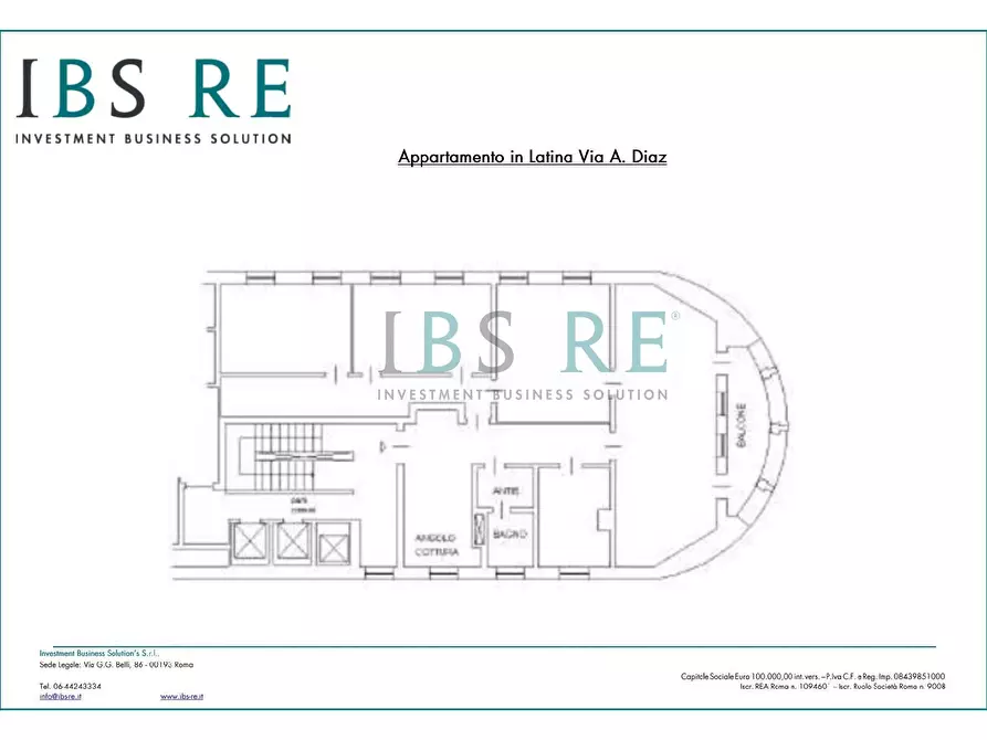 Immagine 9 di Appartamento in vendita  in Via Armando Diaz a Latina