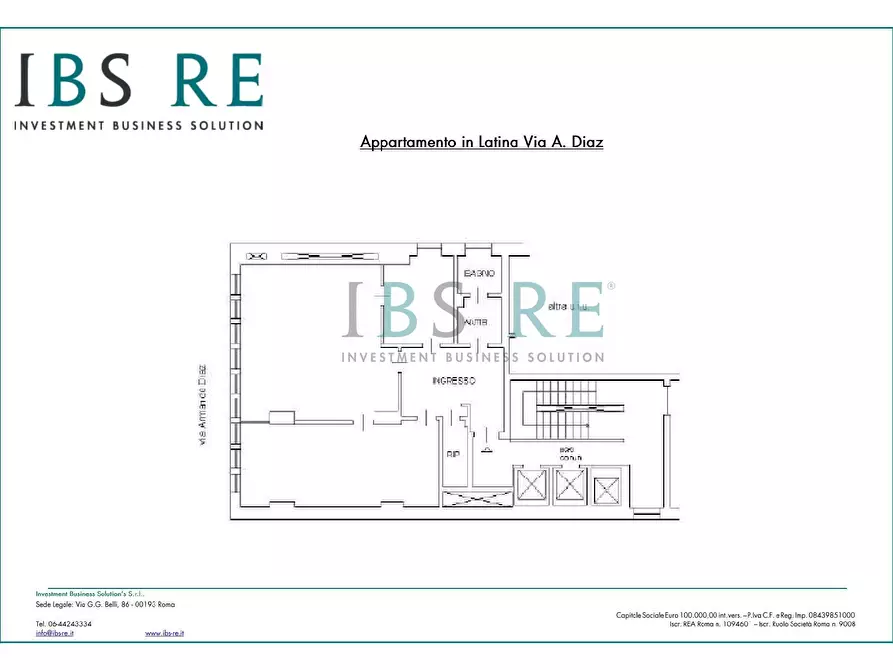 Immagine 8 di Ufficio in vendita  in Via Armando Diaz a Latina