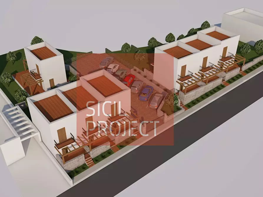 Immagine 2 di Villetta a schiera in vendita  in via Timpone a San Vito Lo Capo