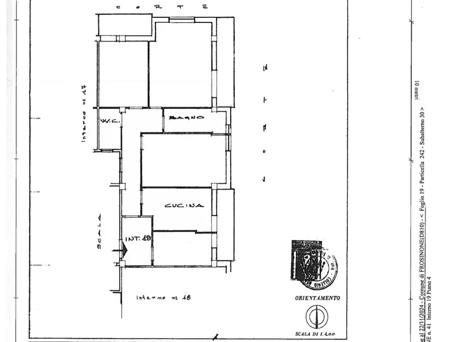 Immagine 15 di Appartamento in vendita  in via fosse ardeatine 41 a Frosinone