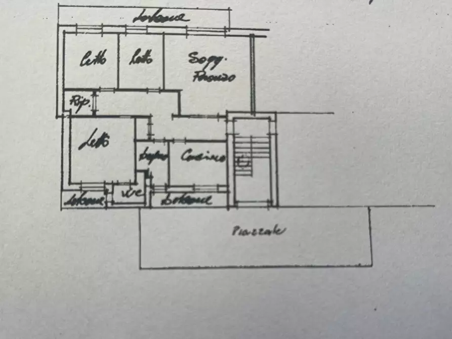 Immagine 10 di Appartamento in vendita  in via alcide de gasperi a Alatri