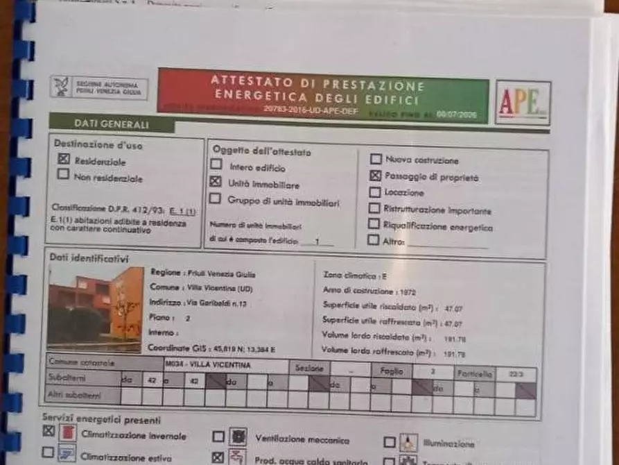 Immagine 7 di Appartamento in vendita  in via garibaldi a Villa Vicentina