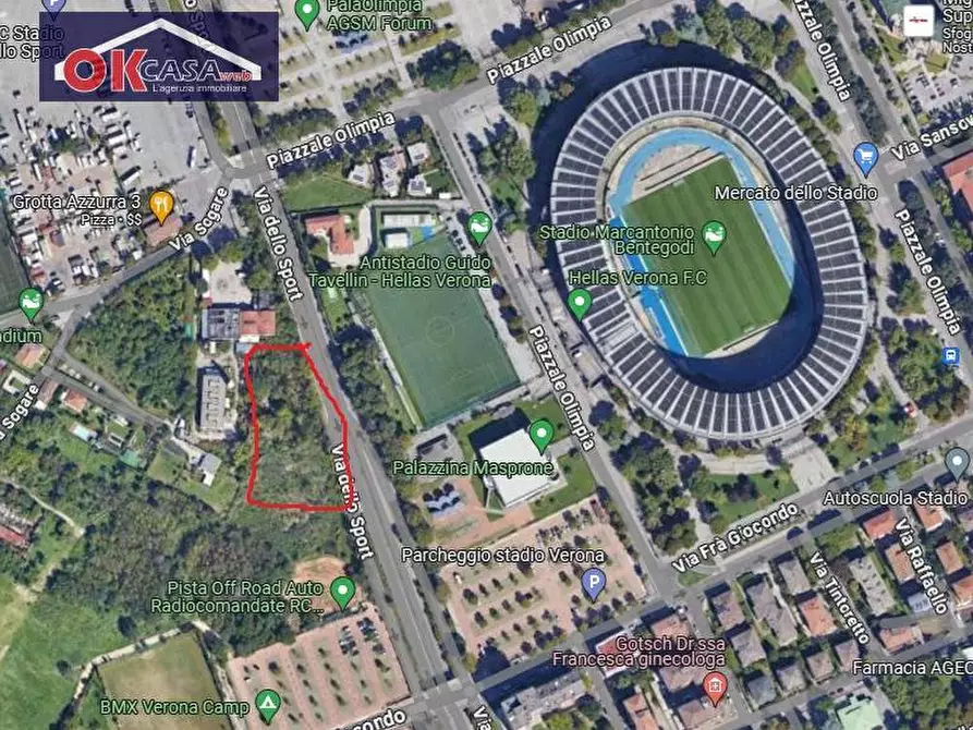 Immagine 6 di Terreno residenziale in vendita  in via sogare 5 a Verona